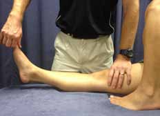 Recurvatum Test Demonstration - El Paso Chiropractor