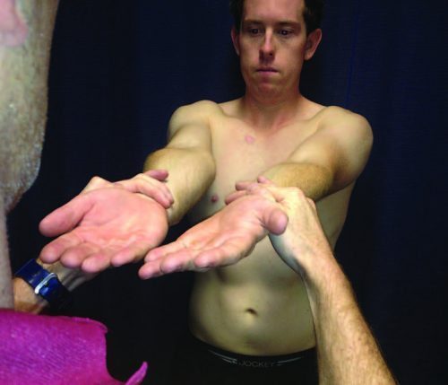 O' Brien's Active Compression Test B - El Paso Chiropractor