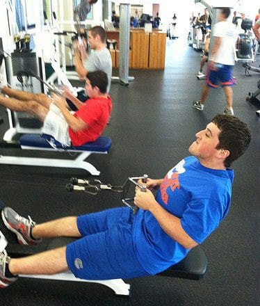 obesity young men working out in gym el paso tx