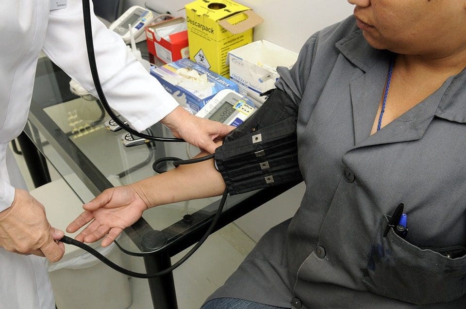 obesity woman doctors office blood pressure taken el paso tx