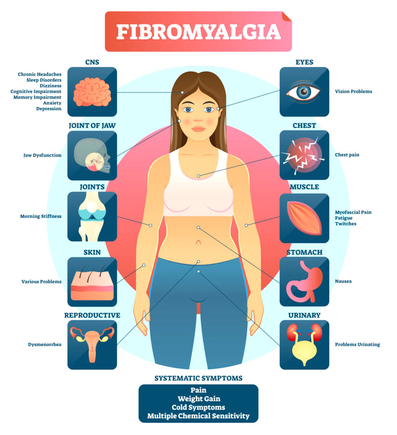 11860 Vista Del Sol, Ste. 128 Fibromyalgia Pain Causes And Chiropractic Treatment